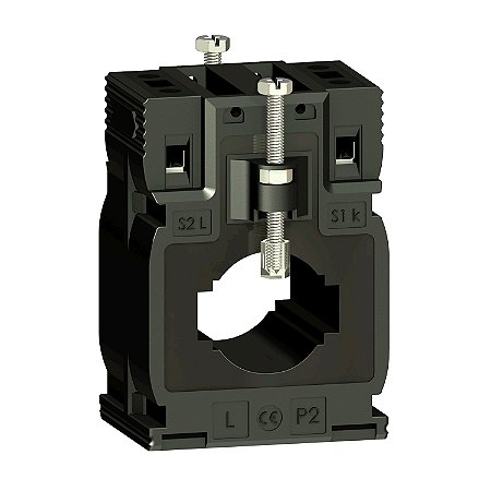 Transformador De Corrente 200/5A Diametro 27Mm Janelas 32X10 E 25X15Mm METSECT5MA020 SCHNEIDER