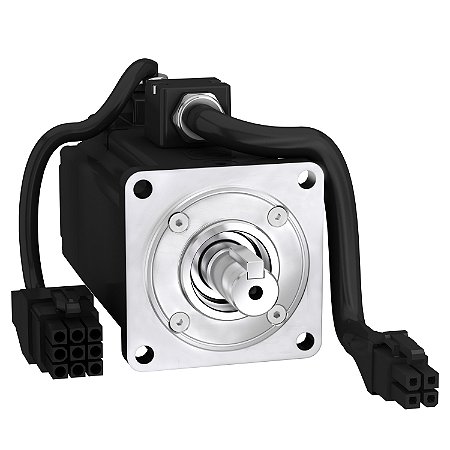 Servomotor De Baixa Inercia Com Flange De 60 Mm - 1.27 Nm/3000 Rpm - Mono-Volta - Eixo Chaveado - Com Freio - Ip 65/Ip 65 BCH2LD0433CF5C SCHNEIDER