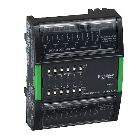 Módulo De Expansão Smartx Do-Fa-12-H - 12 Saídas Digitais (Form A) - Interruptores De Controle Manual SXWDOA12H10001 SCHNEIDER