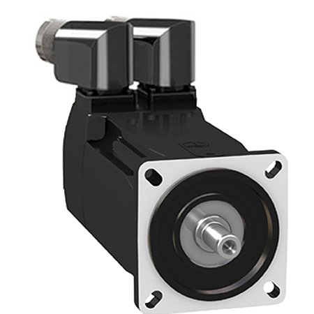 Servomotor De Média Inércia Com 70Mm De Flange - 2.5 Nm/3000 Rpm - Mono-Volta - Eixo Chaveado - Sem Freio - Conector Angular - Ip 54 BMH0702P11A2A SCHNEIDER
