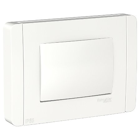 Orion - Cover & Fixing-Frame 4X2 - 3 Modules - White - Ip55 S731103554 APC