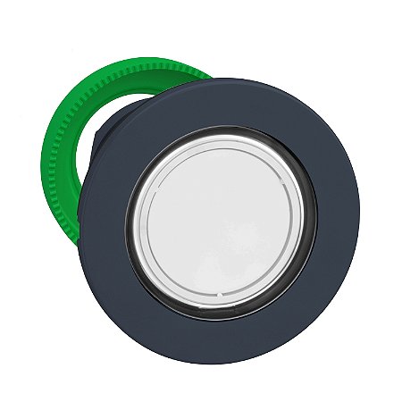 Flush Mounted White Pilot Light Head For Integral Led ZB5FV013 SCHNEIDER