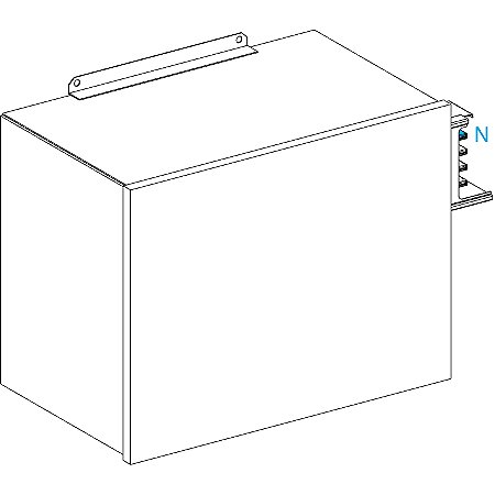 End Feed Box 630 A Left Side KSA630ABG4 SCHNEIDER