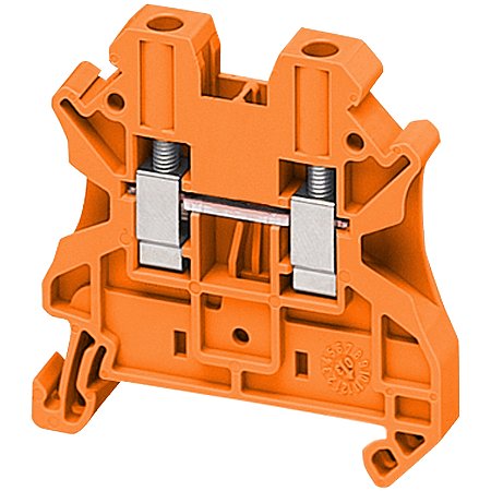 Conector Parafuso 4Mm2 2 Pontos Laranja NSYTRV42AR SCHNEIDER