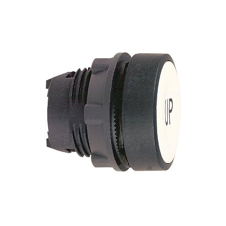 Cabeçote Para Botão Ø22Mm Plástico, Faceado, Retorno Por Mola, Branco, "Up" ZB5AA343 SCHNEIDER