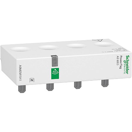Energy Sensor, Powertag Monoconnect 63A 3P+N Top Position A9MEM1541 SCHNEIDER