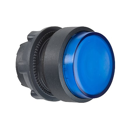 Cabeçote Para Botão Luminoso Modular Ø22Mm Plástico, Saliente, Para Led Integral, Azul ZB5AW163 SCHNEIDER