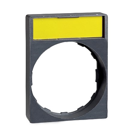 Porta Etiqueta Preto Vermelho ZBY2H101 SCHNEIDER