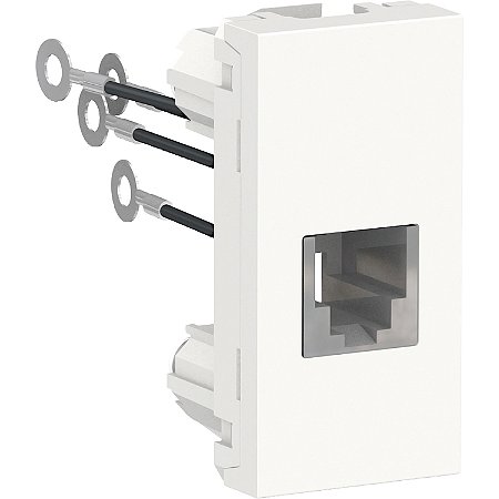 Modulo Tomada Rj11 (4 Fios) 1M Br S70549104 SCHNEIDER