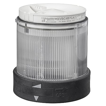Elemento Luminoso Para Coluna Xvbc Incand Incolor Piscante 24A48V Ip65 XVBC4B7 SCHNEIDER