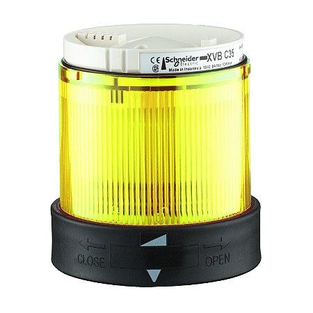 Elemento Luminoso Para Coluna Xvbc Led Amarelo Piscante 220V XVBC5M8 SCHNEIDER
