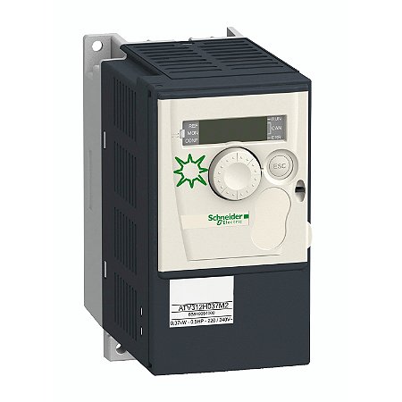 Inversor De Frequência Atv312 Solar - 0.37 Kw - 200-240 Vac Monofásico ATV312H037M2412 SCHNEIDER
