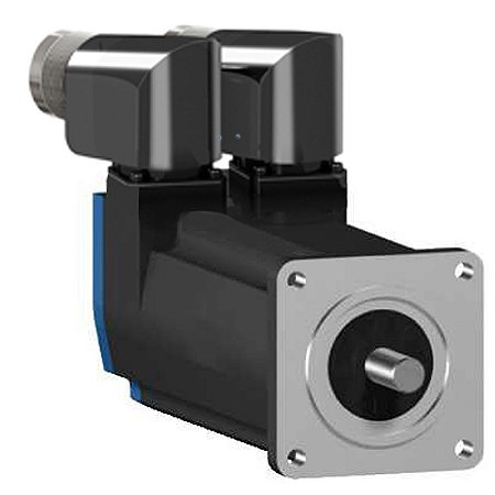Servomotor De Baixa Inércia Com 55Mm De Flange - 0.5 Nm/6000 Rpm - Multi-Volta - Eixo Liso - Com Freio - Conector Angular - Ip 50 BSH0551P02F2A SCHNEIDER