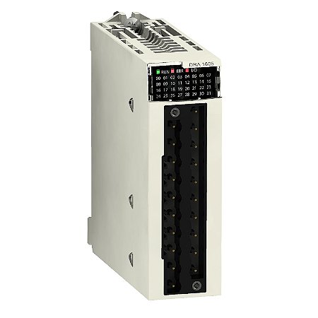 Modulo X80 - 16 Saidas Digitais A Rele - 2A - Conect Borne BMXDRA1605 SCHNEIDER