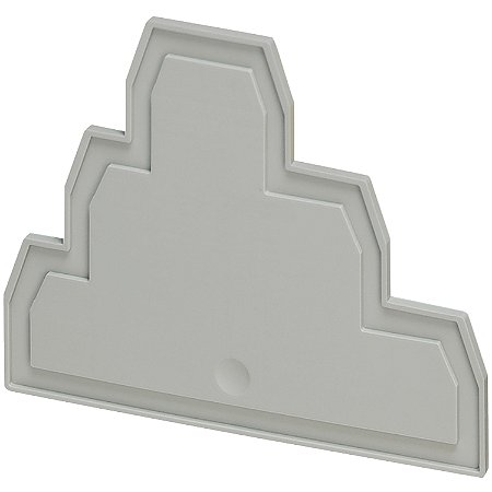 Placa De Extremidade Para Conector Parafuso 3 Niveis 6 Pontos NSYTRACE26 SCHNEIDER