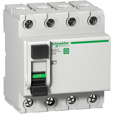 Multi 9 - Gfp - Rccb - 4P - 25A - Class A Si - 480Y/277 V - 26 Ma Instantaneous M9R81425 SCHNEIDER