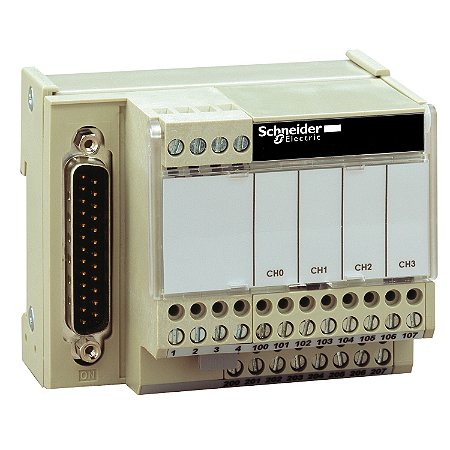 Interface 4 Saidas Analogicas ABE7CPA21 SCHNEIDER
