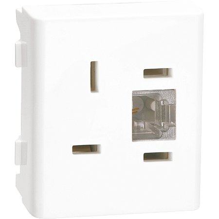 Modulo Tomada 4P Padrao Telebras Com Rj11 2 Fios 1M Br PRM047401 SCHNEIDER