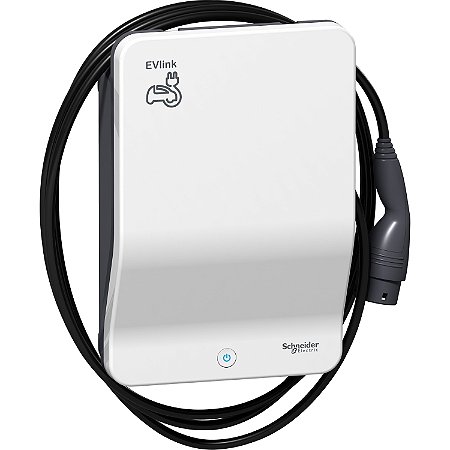 Carregador Veicular Evlink Wallbox - 11 Kw - Cabo T2 Acoplado - Chave EVH2S11P0CK SCHNEIDER