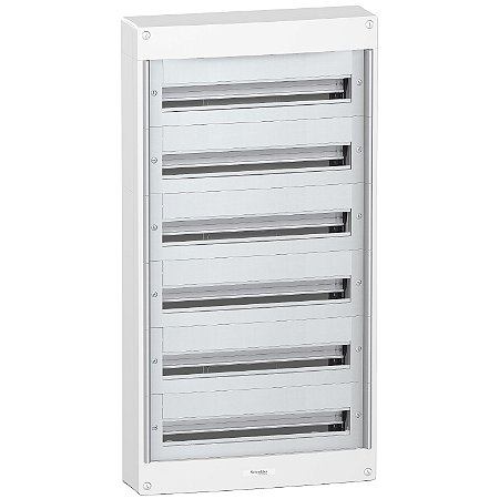 Quadro De Distribuicao Pragma Sobrepor 6 Filas 144 Modulos PRA20624 SCHNEIDER