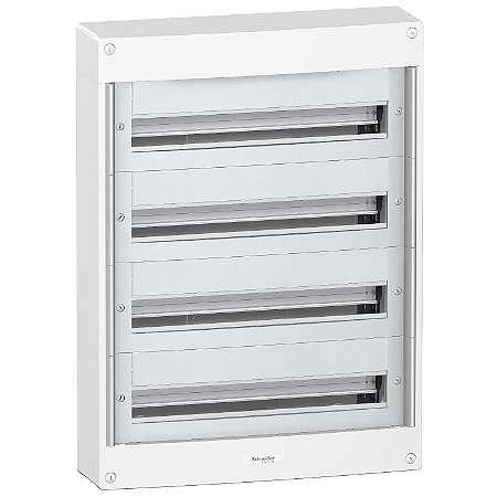 Quadro De Distribuicao Pragma Sobrepor 4 Filas 96 Modulos PRA20424 SCHNEIDER