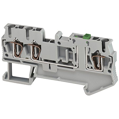 Conector Mola Desligamento Faca 2.5Mm2 3 Pontos Laranja NSYTRR23SCAR SCHNEIDER
