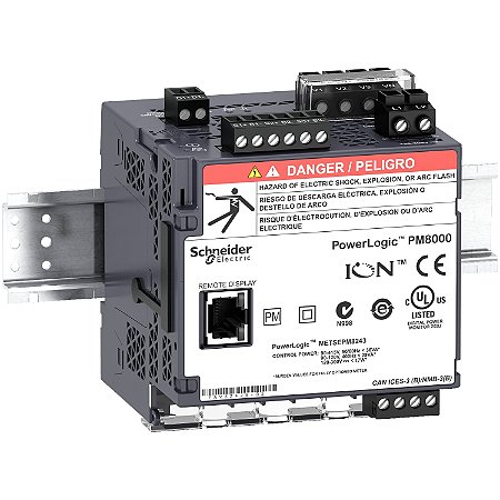 Medidor Pm8000 Trilho Din Sem Display METSEPM8243 SCHNEIDER