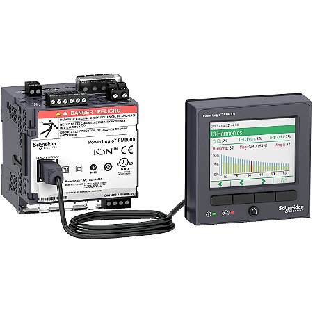 Medidor Pm8000 Trilho Din Com Display Remoto METSEPM8244 SCHNEIDER