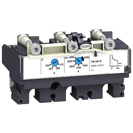 Trip Unit Tm80Dc, Compact Nsx 100 Dc, Thermal Magnetic, 80 A Rating, 3P 3D LV438029 SCHNEIDER