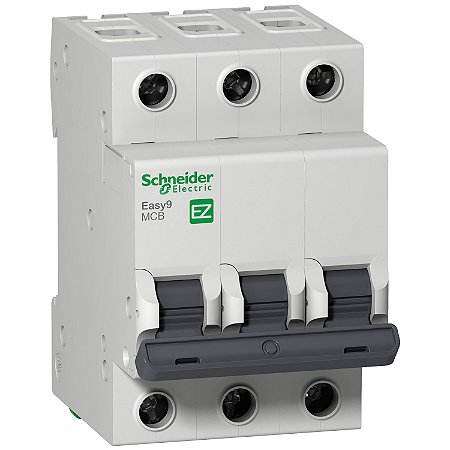 Disjuntor Easy9 3P 16A Curva C 6000A EZ9F56316 SCHNEIDER