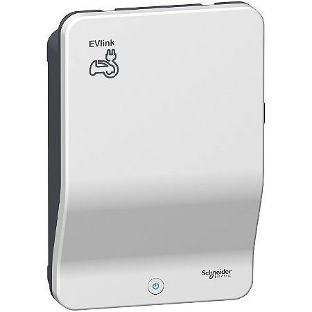 Carregador Veicular Evlink Wallbox - 22 Kw - T2S - Chave EVH2S22P04K SCHNEIDER