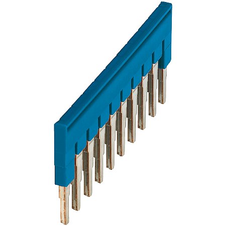 Barra De Ligacao Para 10 Pontos 4Mm2 Azul NSYTRAL410BL SCHNEIDER