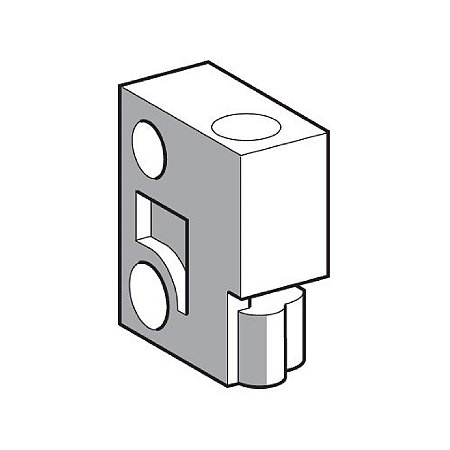 Suporte Fixacao Frontal Sem Lente Para Fibra Optica XUFZ14 SCHNEIDER