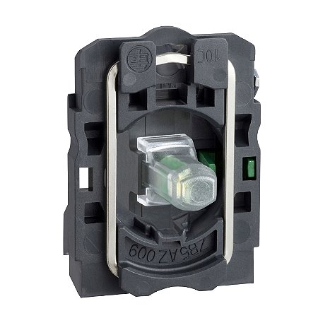 Corpo Para Botao 22Mm Plast Lumin Led 110Vca 1Na Branco Parafuso ZB5AW0G11 SCHNEIDER