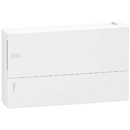 Quadro De Distribuicao Mini Pragma Sobrepor 1 Fila 18 Modulos Porta Opaca MIP10118 SCHNEIDER
