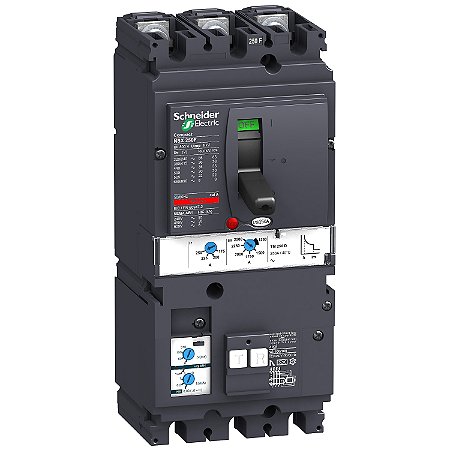 Disjuntor Nsx250B Tm250D + Vigi Mh 3P LV431900 SCHNEIDER