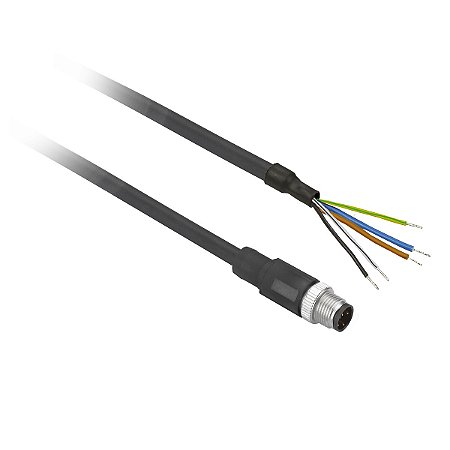Cabo Com Conector Machoo Asi Com Cabo 1M XZCP1564L1 SCHNEIDER