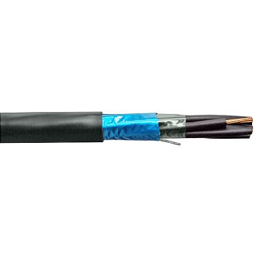 Cabo Controle PVC 1KV 21 X 4,00MM Blindagem Total Fita De Alumínio E Dreno 140CA21CL5FR Poliron