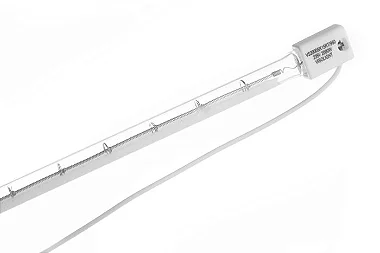 Lâmpada Halógena Infravermelha Tubular 370MM 2000W 235V X Ruby VS2000XRU370 VISOLIGHT