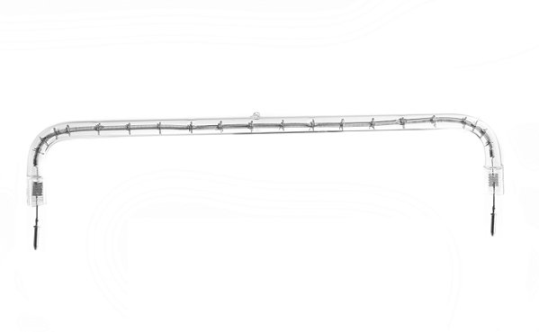 Lâmpada Halógena Infravermelha Tubular 250MM 3500W 400V PIN Clear VS3500PINUCL250 VISOLIGHT