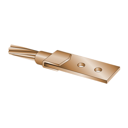 Molde Para Solda Exotérmica Cabo 25Mm2 A Terminal Ou Barramento DTH3X25.25-2 Exosolda