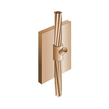 Molde Para Solda Exotérmica Cabo 25Mm2 A Superficie De Aço SEV25-3 Exosolda