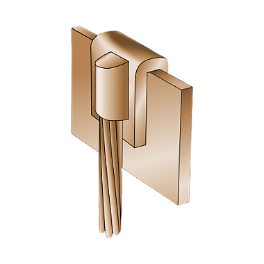 Molde Para Solda Exotérmica Cabo 95Mm4 A Terminal Ou Barramento DSB6X50.70-3 Exosolda