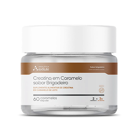 Creatina em Caramelo Sabor Brigadeiro