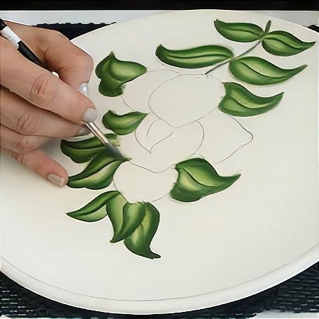 Aula Online de pintura em cerâmica - Limões