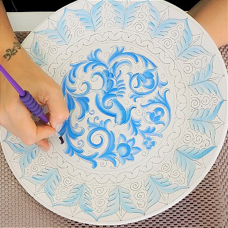 Aula Online de pintura em cerâmica - Italiano I