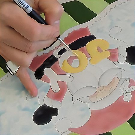Aula Online de pintura em Cerâmica - Bolo Pudim