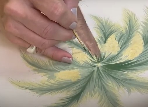 Aula Online de pintura em cerâmica - Coqueiro (Aula Clube Avulso)