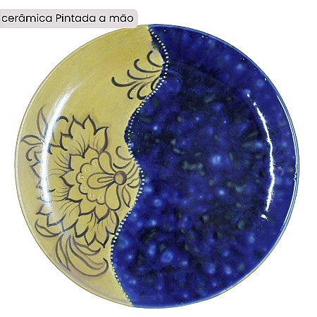 Peça feita à mão por Paula Rizzo - estilo Art Nouveau
