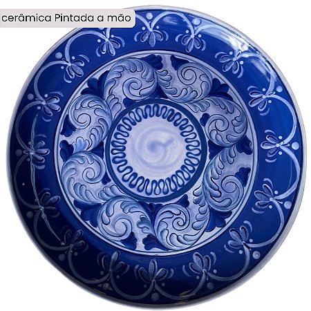 Peça feita à mão por Paula Rizzo - Floral Estilizado